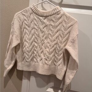 Old Navy Textured Knit Sweater - Cream